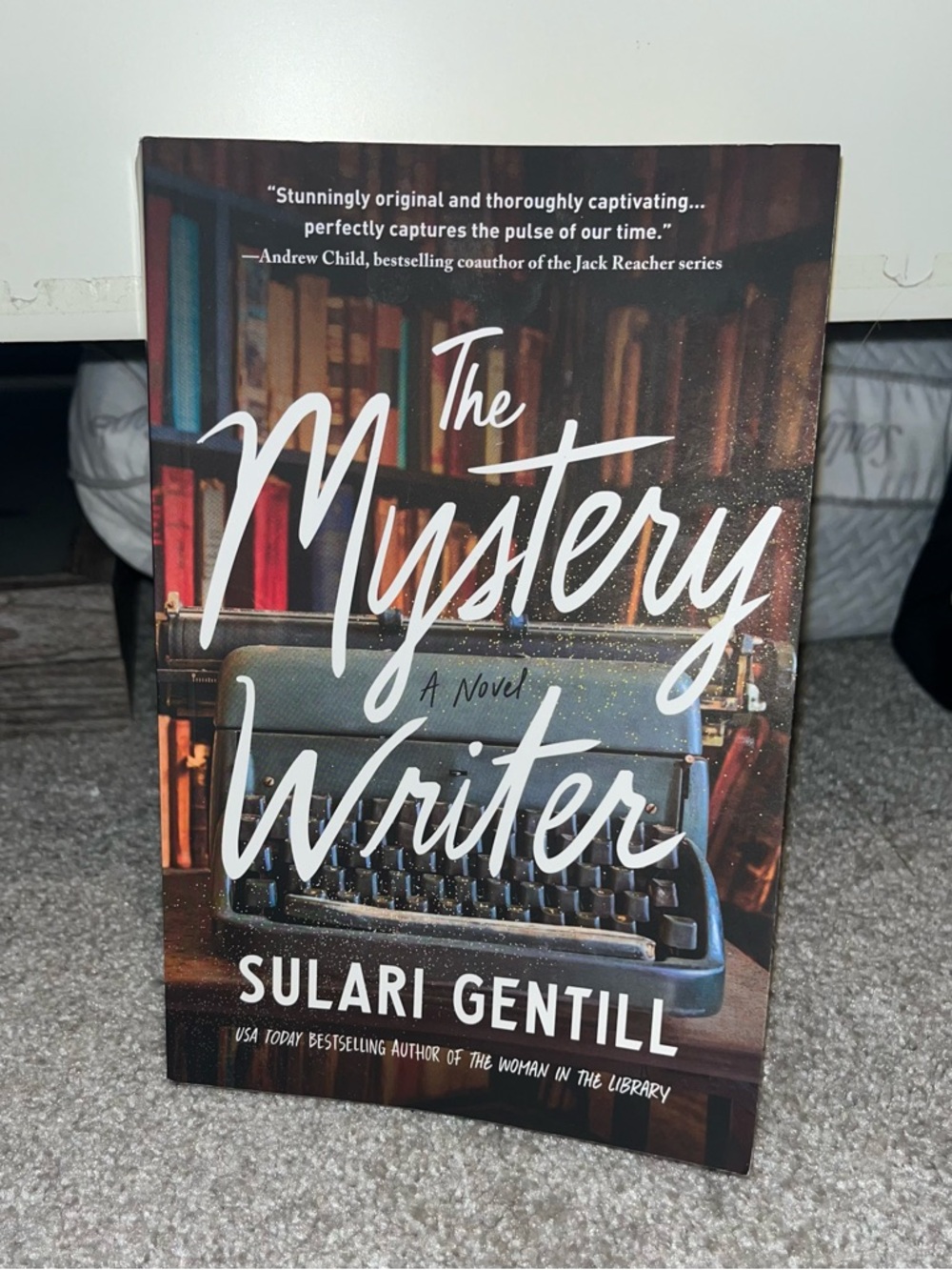 The Mystery Writer - Paperback Book (Blue Cover)